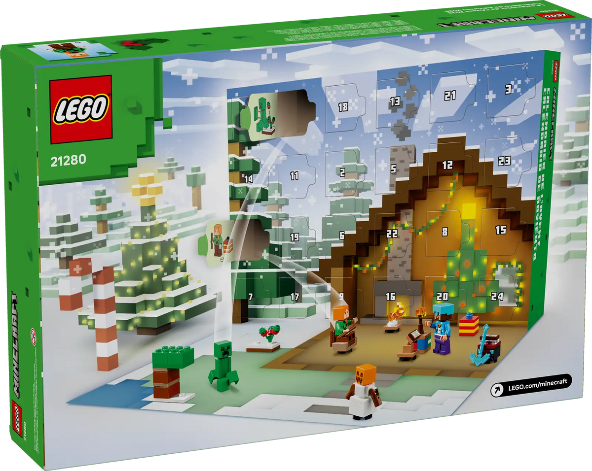 LEGO Minecraft® Advent Calendar 2025 Set (21280)