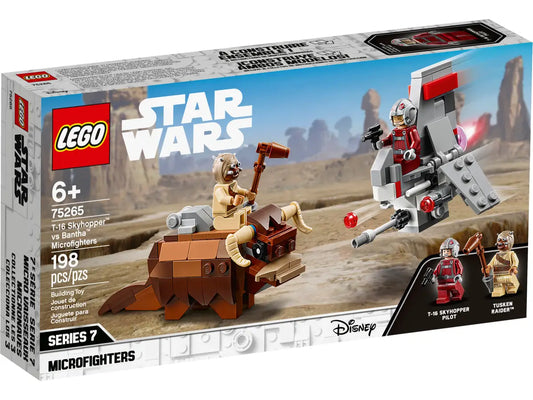 LEGO Star Wars T-16 Skyhopper vs Bantha Microfighters Set (75265)