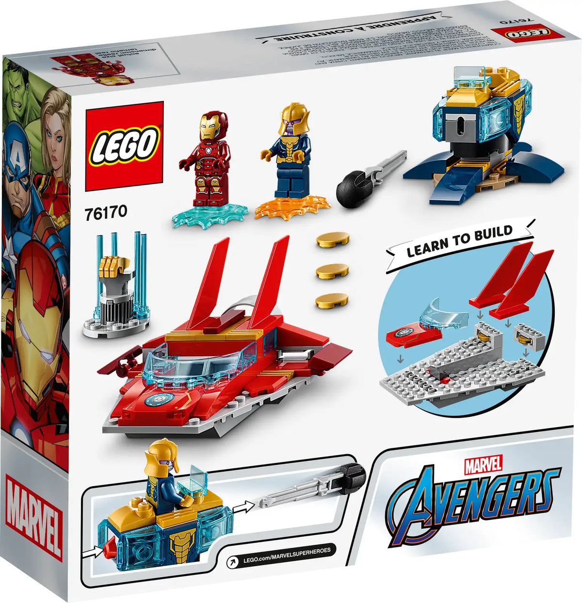 LEGO Marvel Iron Man vs. Thanos Set (76170)