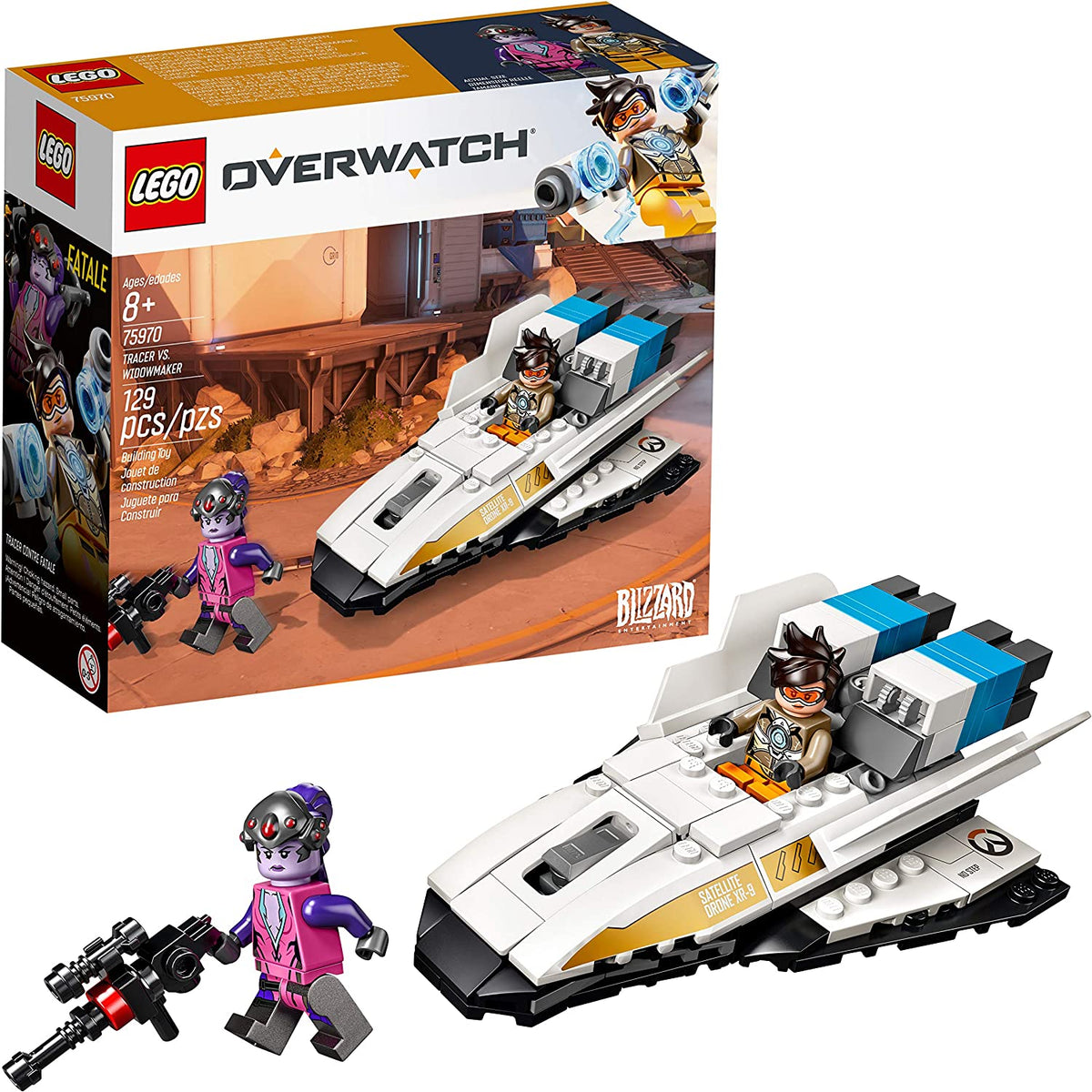 LEGO Overwatch Tracer vs. Widowmaker Set (75970)