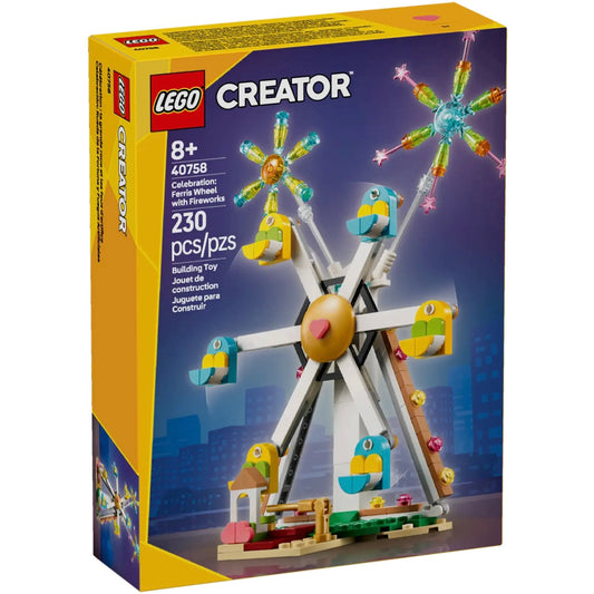 LEGO Creator Celebration: Ferris Wheel with Fireworks GWP Set (40758)